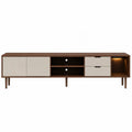 Szafka RTV z drewna i MDF z szufladami 180x40x50 cm