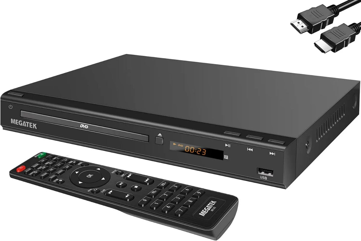 MEGATEK, Smart TV 1080p, TV, HDMI, USB, odtwarzacz CD, kompaktowy odtwarzacz DVD, odtwarzacz USB, obudowa metalowa, koncentryczny dźwięk