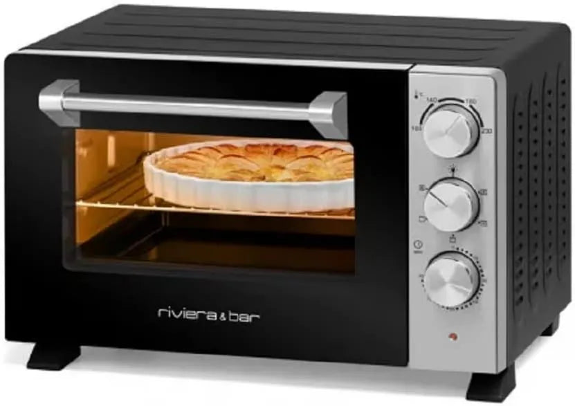 Riviera & Bar mini piekarnik, Piec elektryczny QFR210- 5 90mn, 21 l, licznik, termostat, riwiera & bar, ciepła turnable QFR210-5