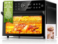 cookwise frytkownica beztłuszczowa, 30 l, 1800 W, 20 programów, dotyk, licznik, kompaktowy, 7 aneksów, 8h minutnik, 1800 W Airfryer Chaud Piekarnik bez Oil