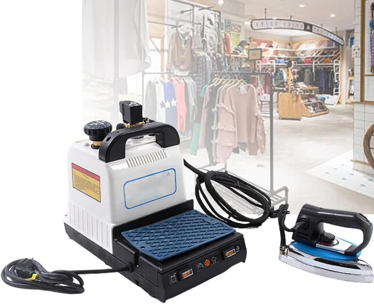 Pnpaea, Generator, żelazko elektryczne, 2 l, para, 2 strefy temperaturowe, stal nierdzewna, do czyszczenia na sucho