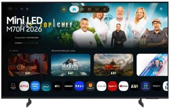 Samsung, M70H Smart TV, 55 cali, TV, 4K UHD, 55 'Mini LED UHD 4K, TU55 AUXXC, 2026