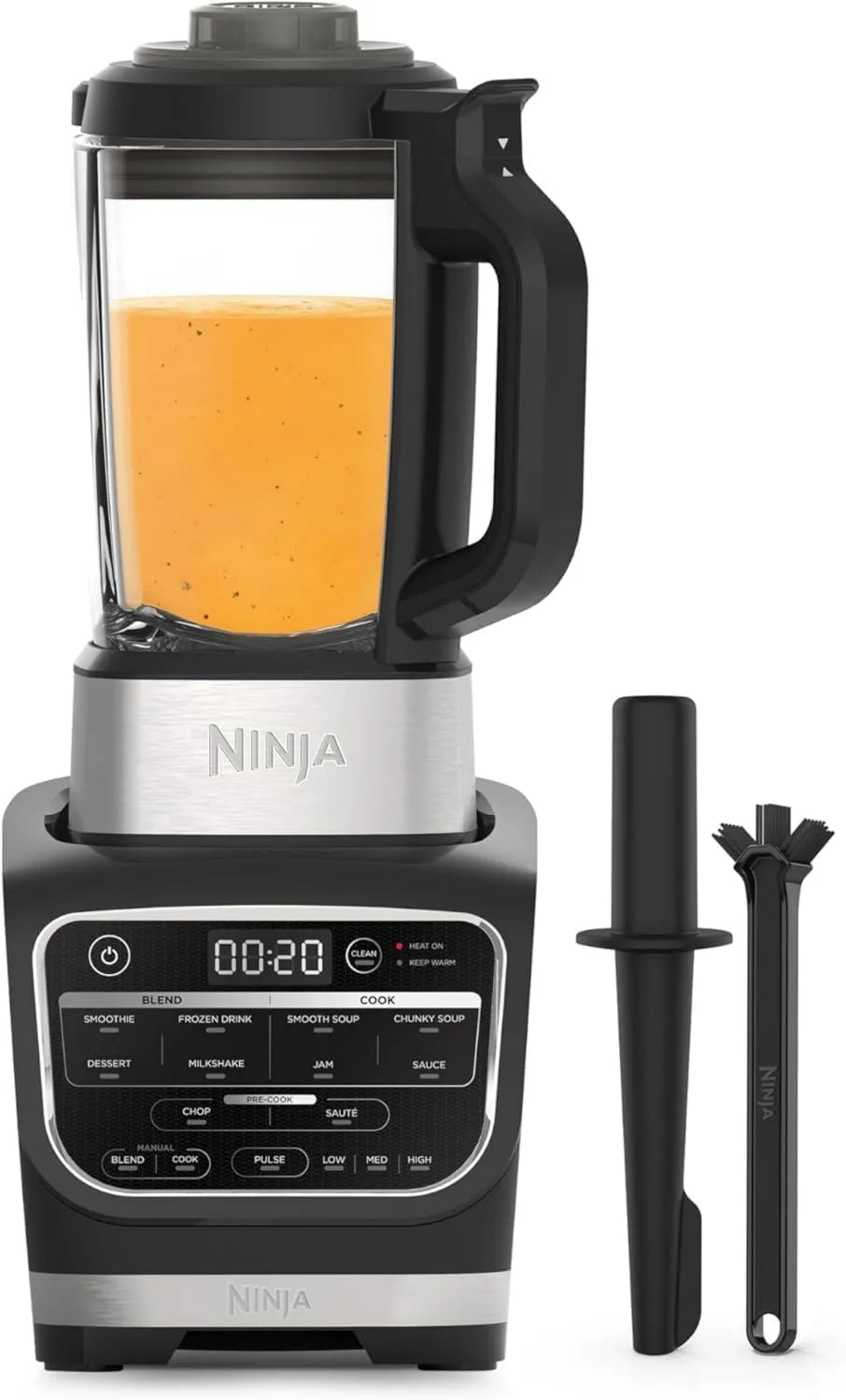 NINJA blender kielichowy, HB150UK Blender, 10 programów auto- iQ, 7 l, 1000 W, 1, 7 l szklany karafe
