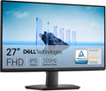 Dell monitor komputerowy, SE2725HM Monitor, 100x100 mm, 1920 × 1080, 5 ms, 100 Hz, Full HD, Płyta IPS, HDMI, ekran PC, czarny, 3-letnia gwarancja, VGA, VESA, 5ms