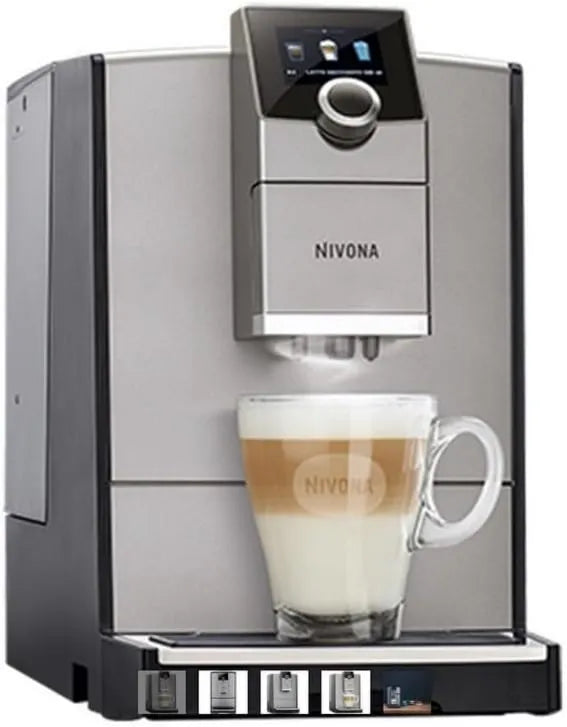 Nivona automatyczny ekspres do kawy, Automatyczna ekspres do kawy, NICR 795 NICR795, tytan / chrom 240 ml