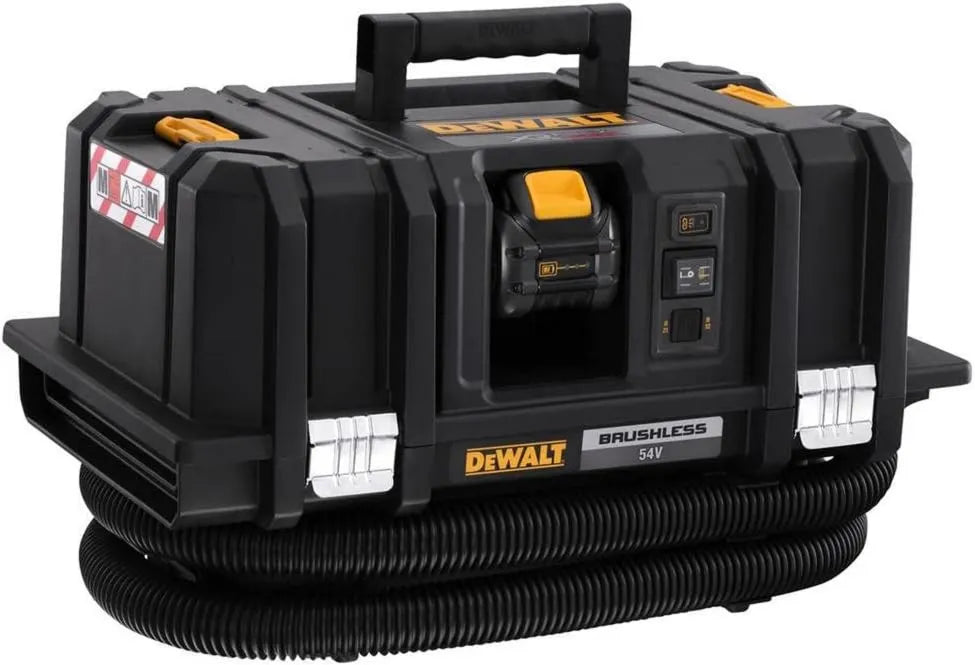 DEWALT, Odkurzacz, 54 V, klasa energetyczna E, / suchy bez baterii lub ładowarki, 24.7 l