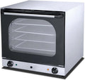 Générique, Piec elektryczny, profesjonalny piec do pieczenia - 300°C - Podwójne wentylacja - Monofilizowane - Kompaktowe - Stal nierdzewna, 300°C