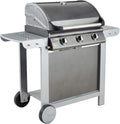 Grill gazowy, 10,5kW, 3 palniki, funkcja grilla, Cook'in Garden Fiesta grill gazowy 3-3 palniki z termometrem 10,5kW