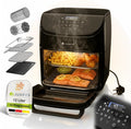 Juskys frytkownica beztłuszczowa, 12 l, 10 programów, 25 do 200°C, dotyk, wyświetlacz LCD