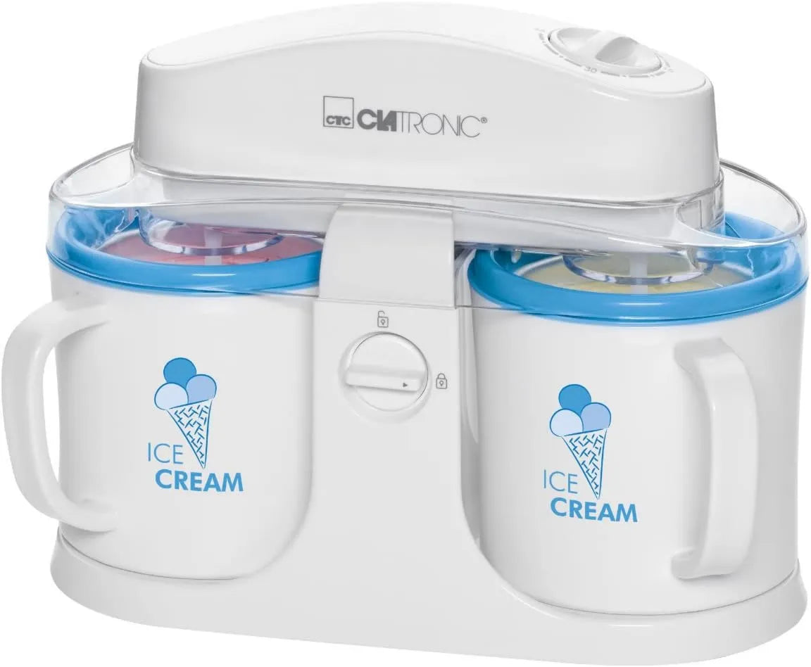 ICM 3650 kostkarka do lodu, 500 ml, 60 min, 240 V, Clatronic, maszyna do lodów