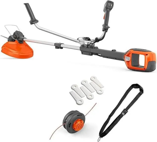 Podkaszarka, 36 cm, silnik bezszczotkowy, zasilanie akumulatorowe, Akumulatorowa podkaszarka Husqvarna 220iR 36 V bez akumulatora i ładowarki