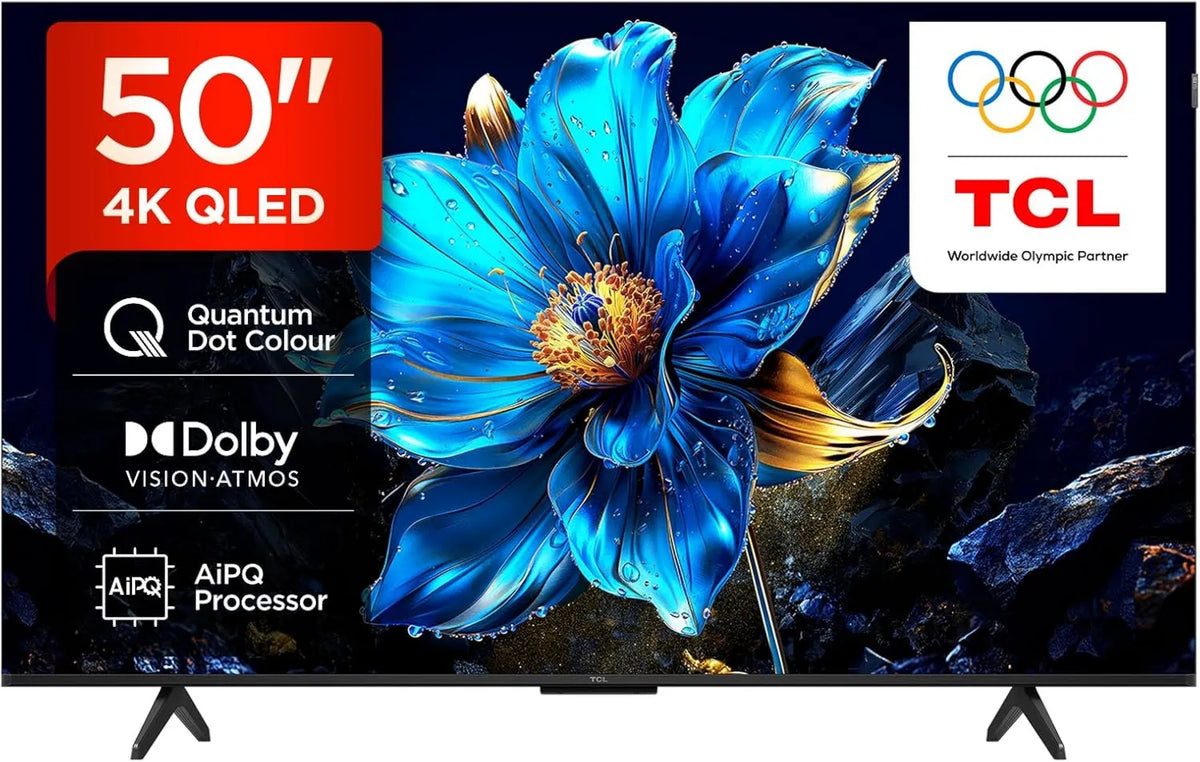 TCL telewizor, 50P7K Smart TV, 50 cali, TV, 4K UHD, QLED, HDR