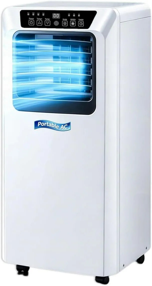 MANYOUYOU klimatyzator przenośny, Klimatyzator 9000BTU, zegar, 24 H minutnik