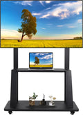 Maiproo, 75 'Szafa TV, kółka ruchome, OLED, wyświetlacz LCD, biały, zakrzywiony LED / LCD