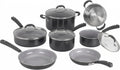 CUISINART, Elektryczny grzejnik, Kitchenart ® Ceramica XT Non- stick bateria kuchenna, Tytanu non- stick ceramiczne, 11 sztuk, PFS-free