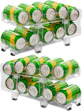 Generic, Lodówka, Rollers, Kemping, 2- poziom półki stojakowej, Bar, kamper, 2 x soda, Regulowany stojak na sody, garaż