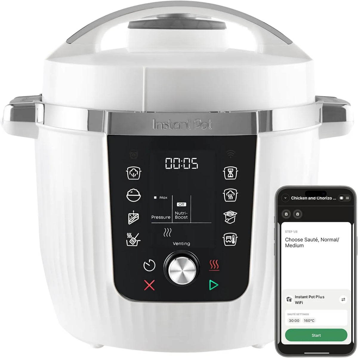 Multicooker, 5,7 l, funkcja pary, Instant Pot Pro 10 w 1 wielofunkcyjny garnek 5,7 l, garnek do gotowania ryżu, do pieczenia jogurtu