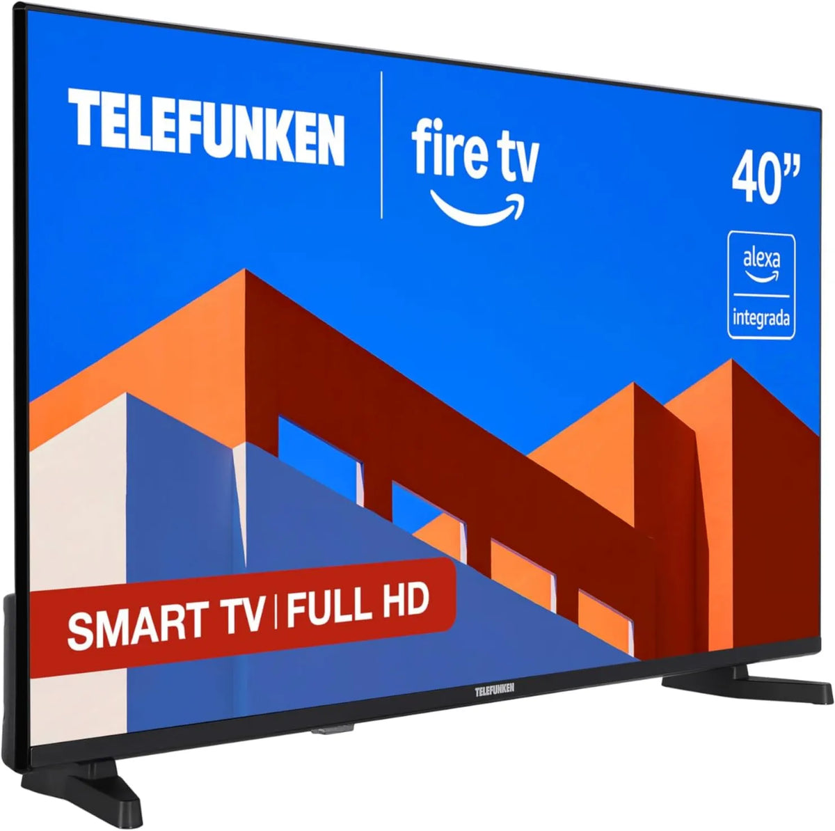 Apple 40FTV825 telewizor Smart TV, 40 cali, Full HD, HDR10, łączność Bluetooth, TELEFUNKEN, Smart TV Fire OS, wbudowana Alexa, sterowanie głosowe