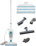 BLACK+DECKER myjka parowa, czarny+DECKER, czarny+DECKER czarny+DECKER czarny+DECKER Czarny + Decker FSMH13E5- QS Urządzenie akcesoria, 1300 W, duży zbiornik, para, wyjmowany, czarny, Czas ogrzewania 25 sek, Głowica Pivot 180 ° FSMH13E5-QS