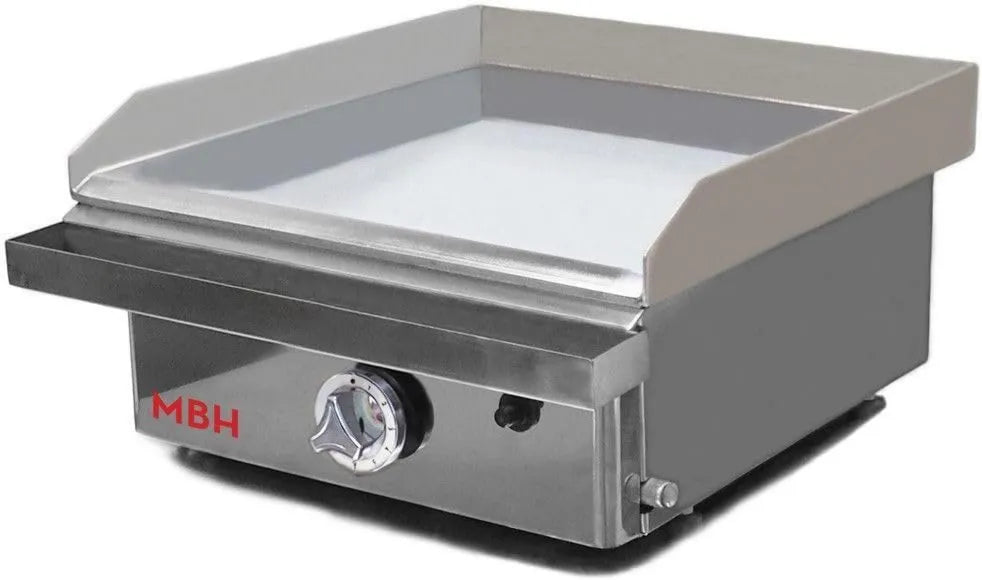 MBH - MAQUINARIA BAR HOSTELERÍA, Produkt Gaz przemysłowy Plancha 400 x 400 mm w twardym chromie dla Fry Top hotel dla profesjonalnej kuchni dla bar i restauracja, MBH