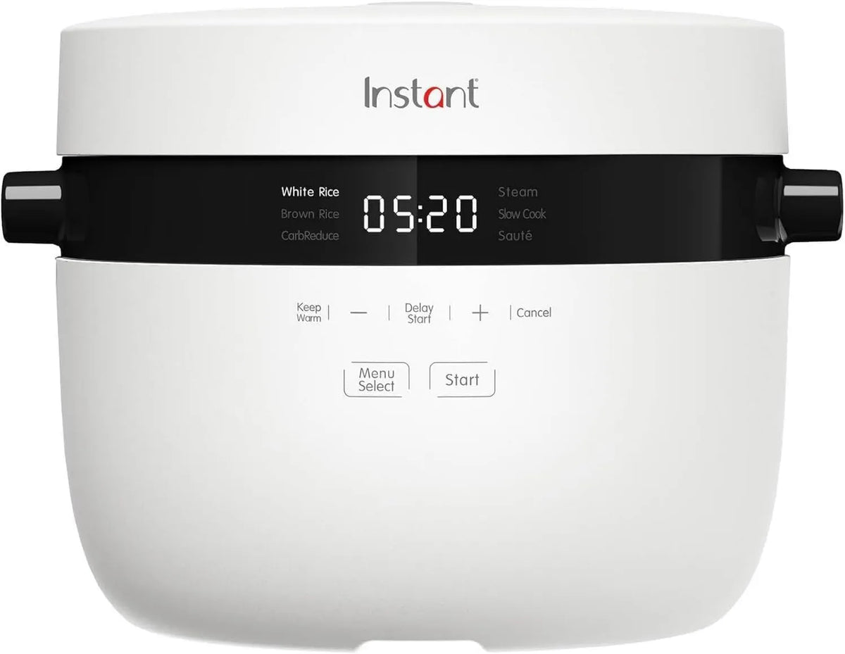 Instant Pot ryżowar, Naczynie do gotowania, 5 l, para, stal nierdzewna, kuchenka do ryżu i piec parowy 5 l, 20 kubków