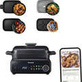 Panasonic grill elektryczny, NF- GM400 4- in-1 Zmywarka, 1400 W, 40 do 250°C, grill, 9 Automatyczne tryby, Elektryczne grill, BBQ NF-GM400 4-en-1