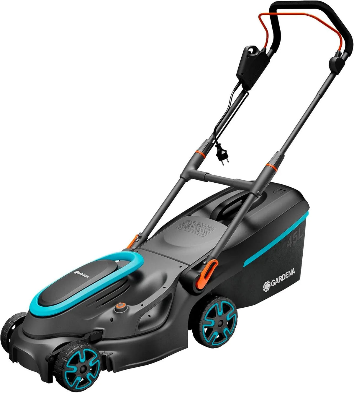 Gardena G2 kosiarka, 500 m², 1800 W, 37 cm, elektryczna kosiarka PowerMax 37/1800 : Kosiarka do 500 m², szerokość cięcia 37 cm, uchwyt ErgoTec Plus