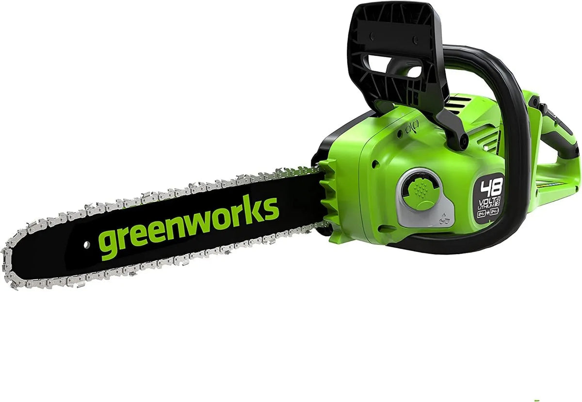 Greenworks GD24X2CS36 pilarka łańcuchowa, 3,7kg, 35 cm, silnik bezszczotkowy, zasilanie akumulatorowe, długość ostrza 35 cm