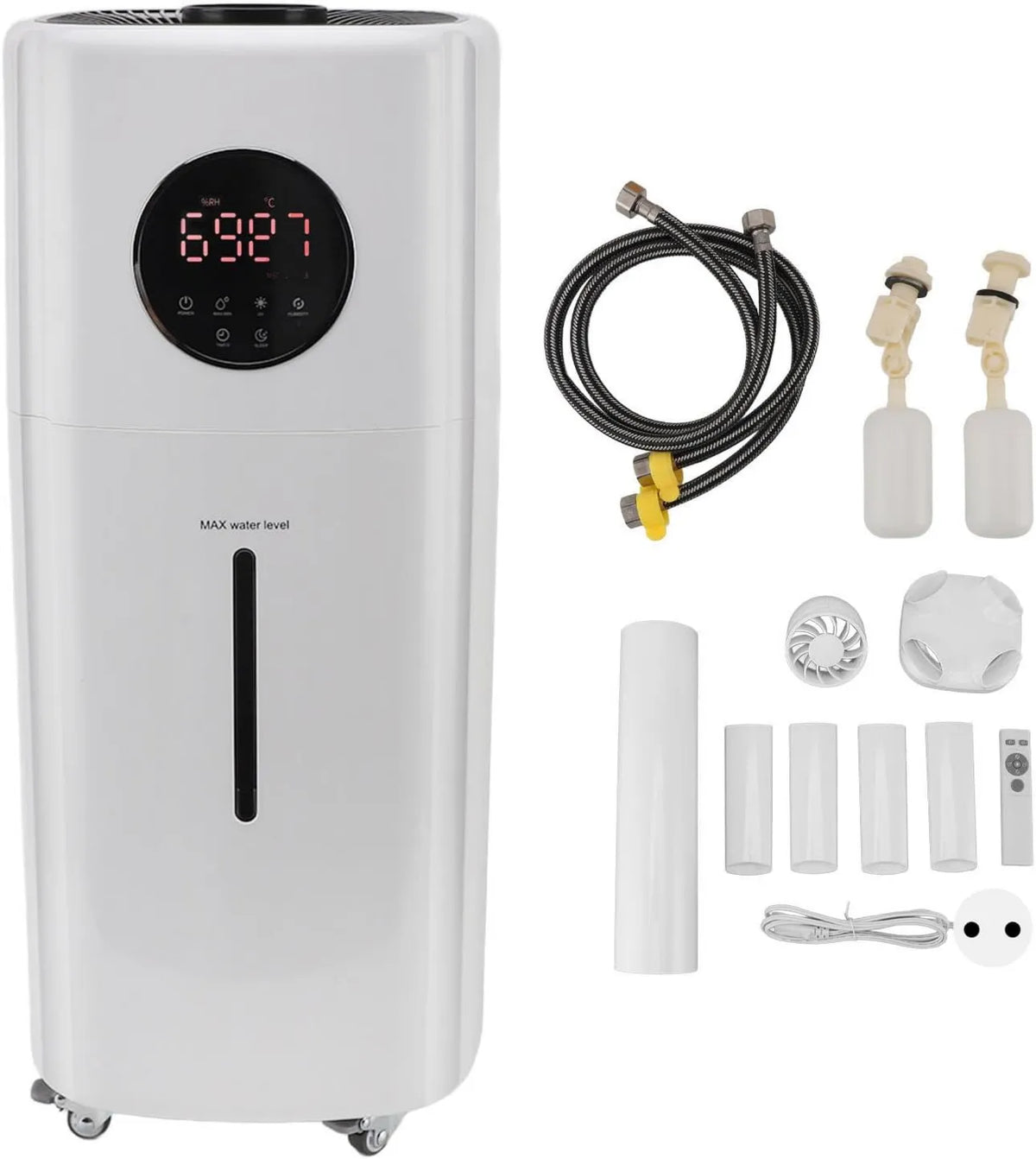 TOPINCN, Zwilżacz, Plug, 21 l, 000 Ml / h, przemysłowe, profesjonalne, dla większych monet
