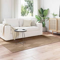 Runheo, Elektryczny grzejnik, naturalny prostokątny dywan 230 x 160 cm w poliestrze, AGIRA, dekoracja salonu