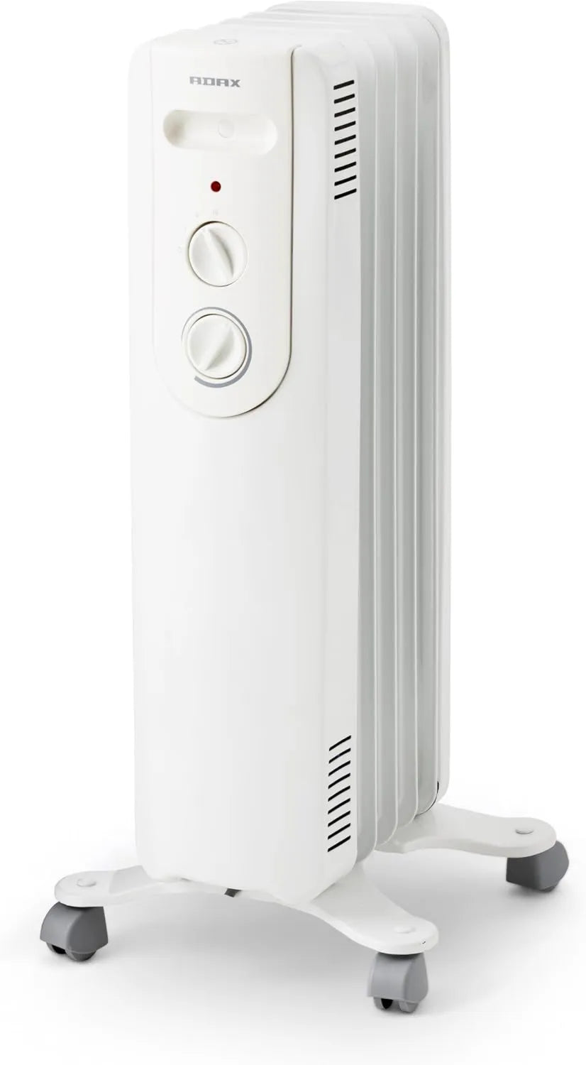 ADAX grzejnik elektryczny, NOVA 10, 1000 W, kółka jezdne, termostat, tłumik
