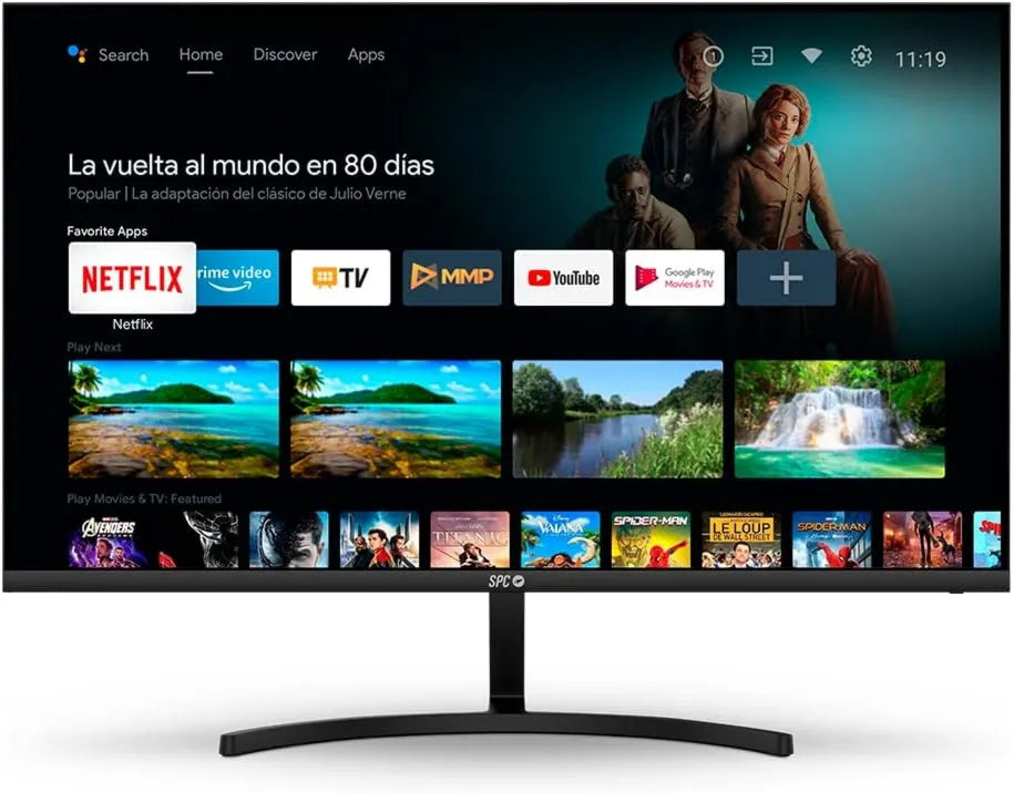 SPC telewizor, Monitor, 24 cali, Android OS, Full HD, PC screen, Smart Monitor 24 '- TV ekran Android, pilot, do zabudowy głośniki, ultra- grzywny design