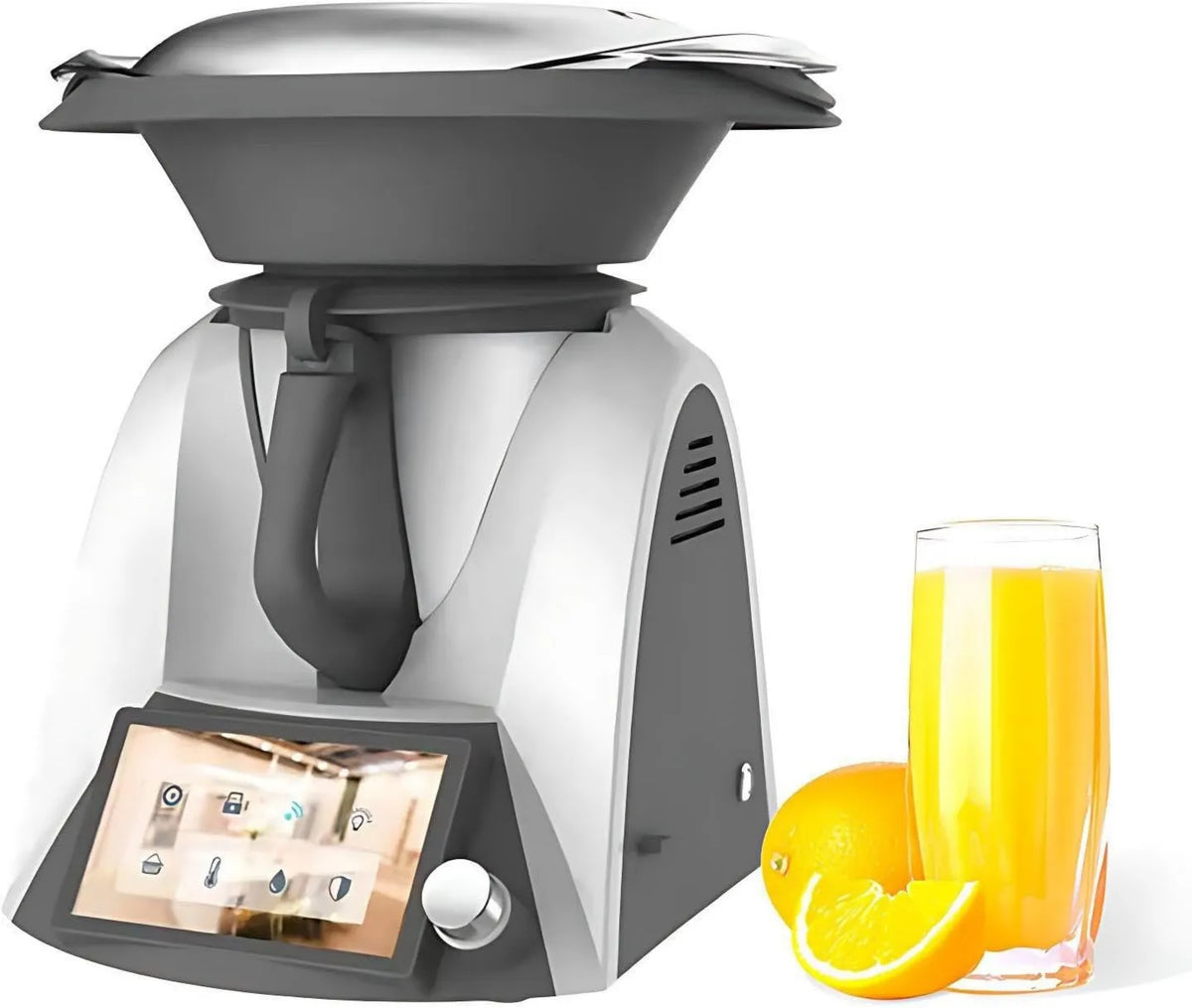 KAIKAFEI robot kuchenny, TFT 7 Wielofunkcyjny kuchenka, Robot, Wielofunkcyjny kuchenka elektryczna, 3 l, Dotyk, Wi-Fi, Jeden Inteligentna Kuchnia z Re