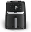 Tefal frytkownica beztłuszczowa, EY5528E0 Frytkownica powietrza, 5 l, grill, cichy, czarny, do 99% mniej tłuszczu, Easy Fry Silence, 5 l pojemności