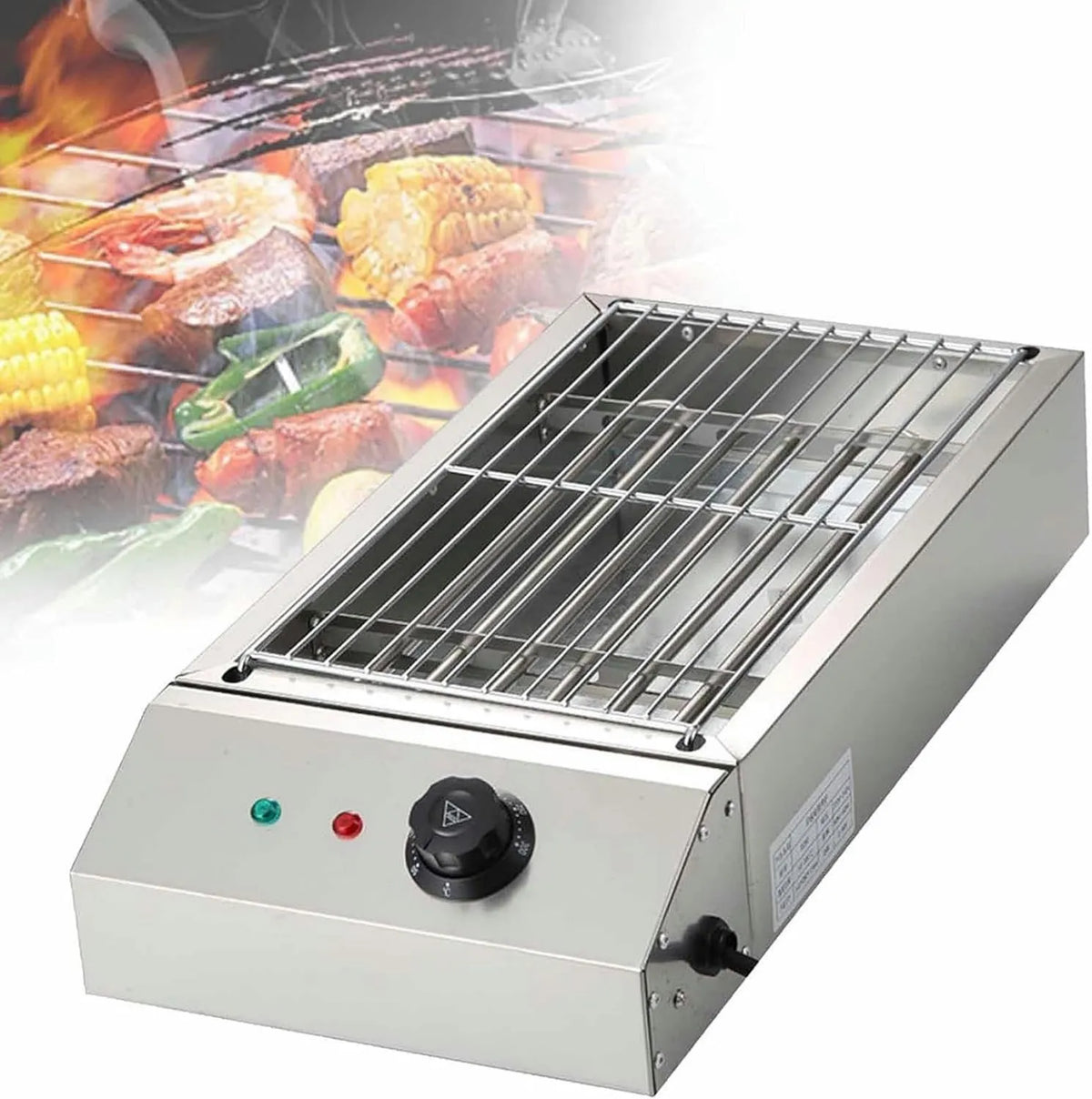 Generic grill elektryczny, Przenośne, grill, do kawiarni Restauracja Strona bufet
