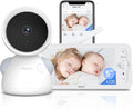 ARENTI, Monitor, 3MP, WiFi, 2 strefy temperatur, kamera nadzoru WiFi dla dzieci, aparat Babyphone 2K