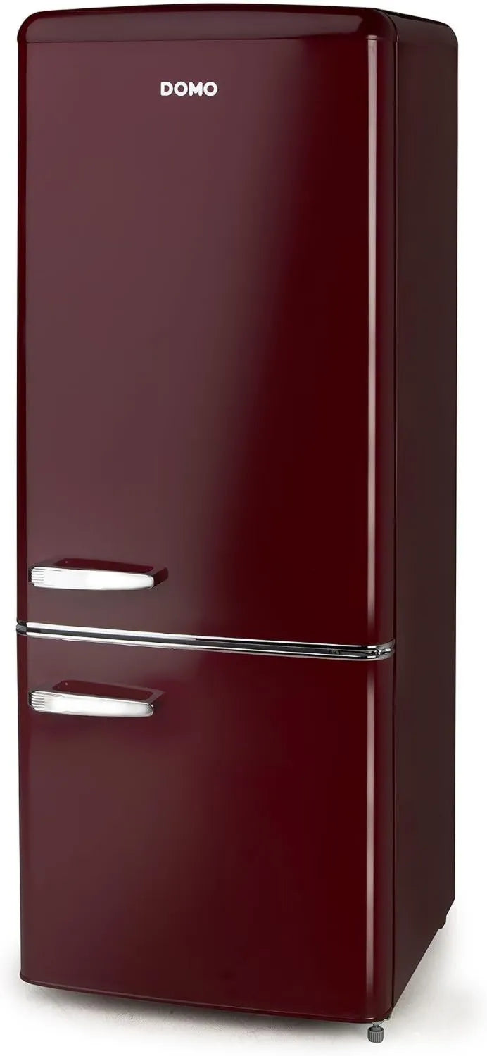 DO91707R lodówka, 61,50 cm, 55,00 cm, 145,00 cm, Domo Lodówka kombi Retro Vintage Vinaccia