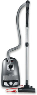 Severin odkurzacz, 750 W, 7045 S ́POWER Odkurzacz Z Workiem, Szary/Czarny