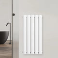 Grzejnik, 360 W, 30 cm, 60 x 30 cm, blumfeldt Konstrukcja grzejnika do montażu na ścianie 360 W, stal malowana proszkowo, przyłącze środkowe 1⁄2